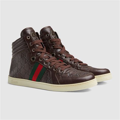 mens brown gucci shoes